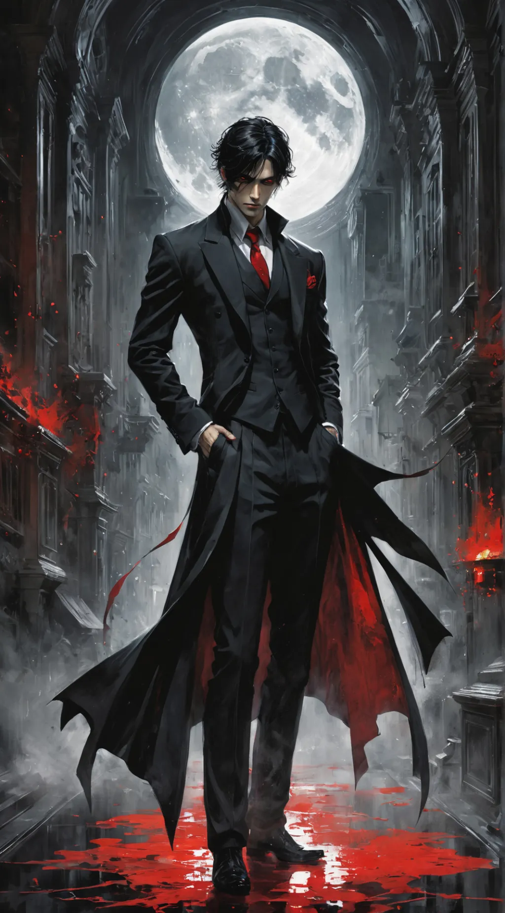 ai character: Adrian background