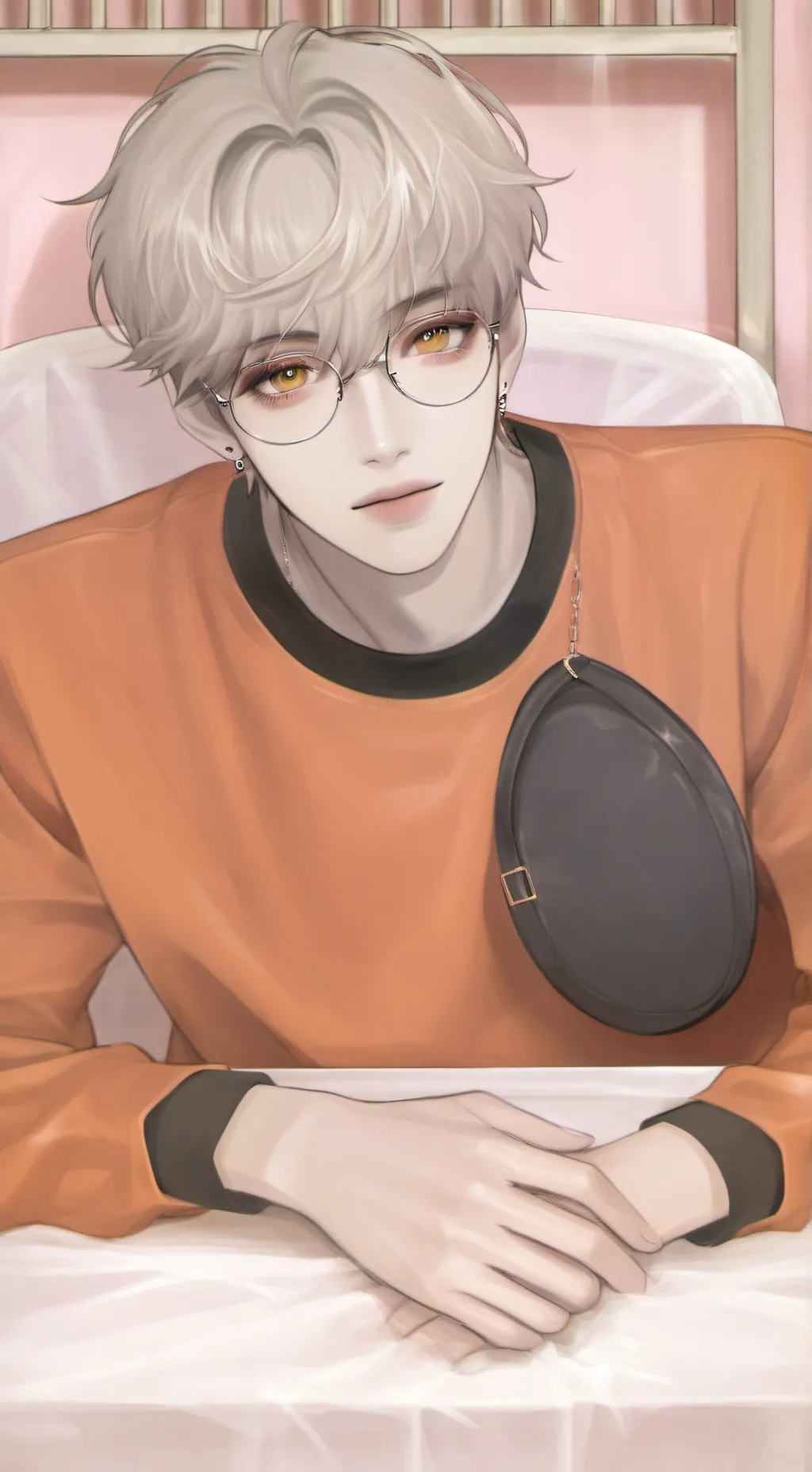 ai character: Éden  background