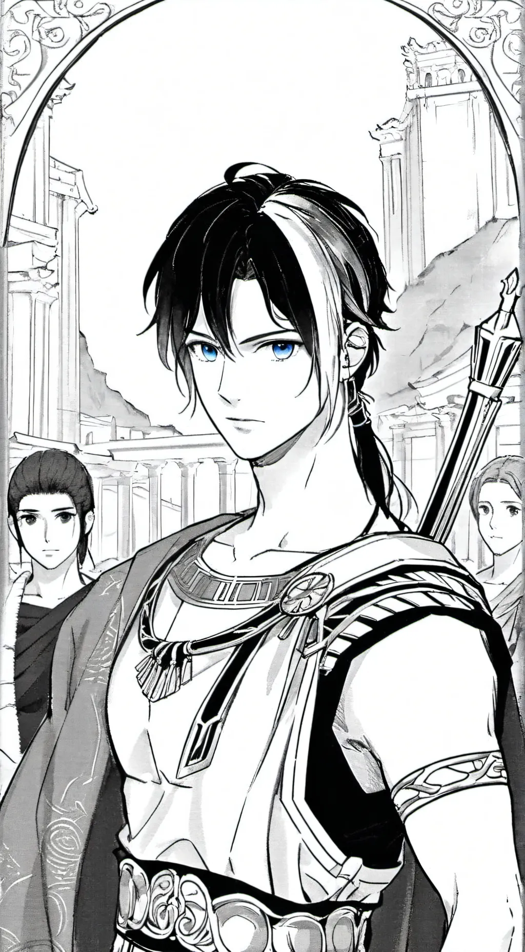 ai character: Roku Isu background