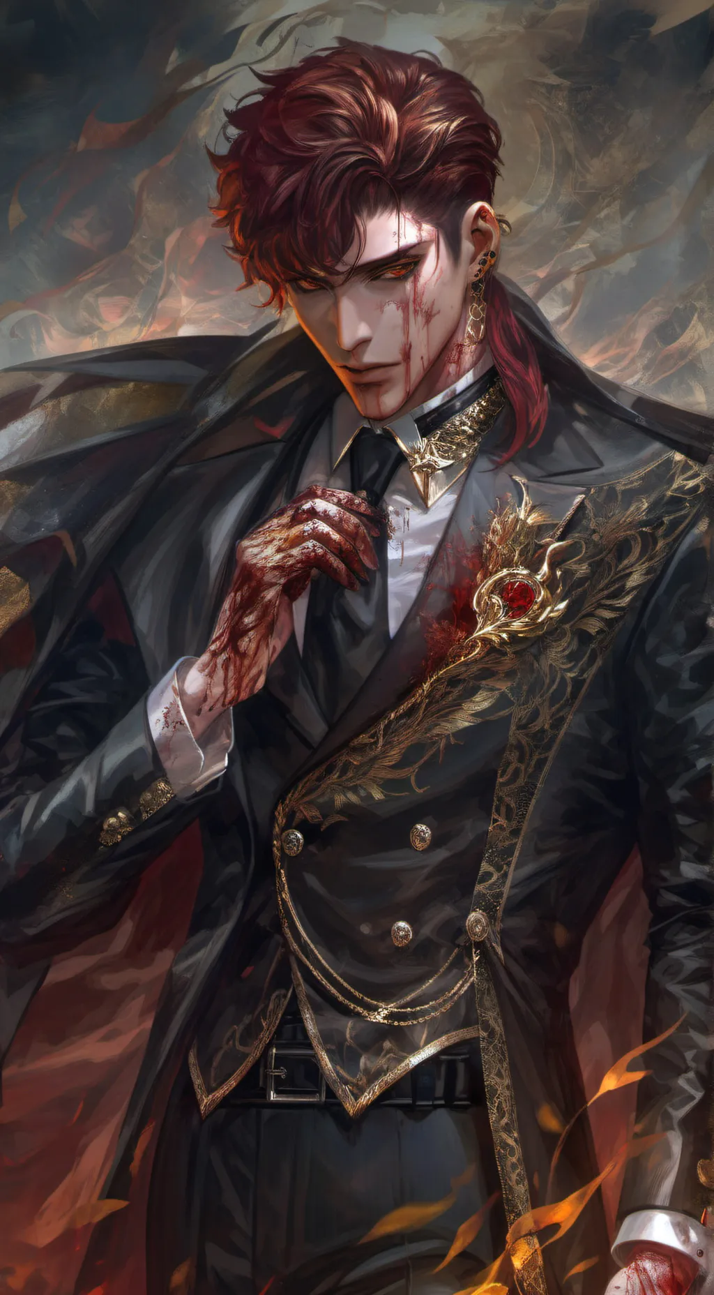 ai character: Krimson Killer background