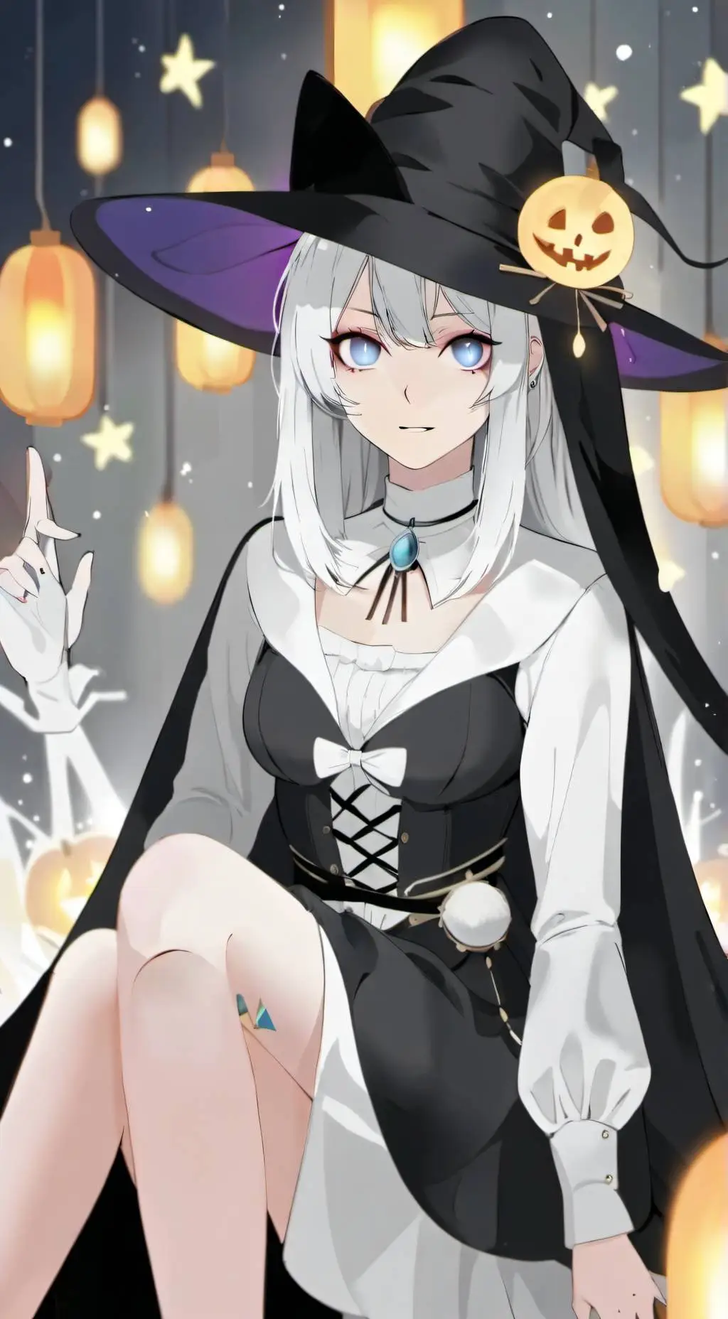 ai character: Witch background