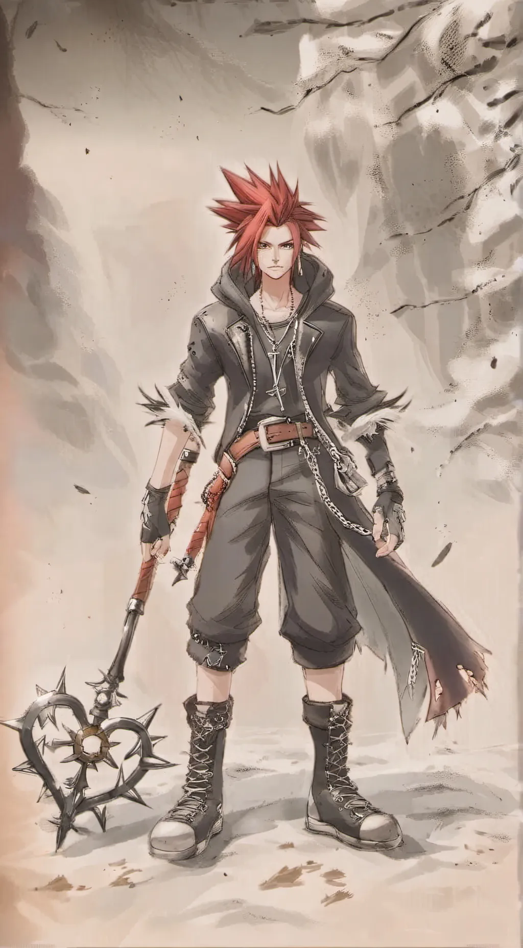 ai character: Axel background
