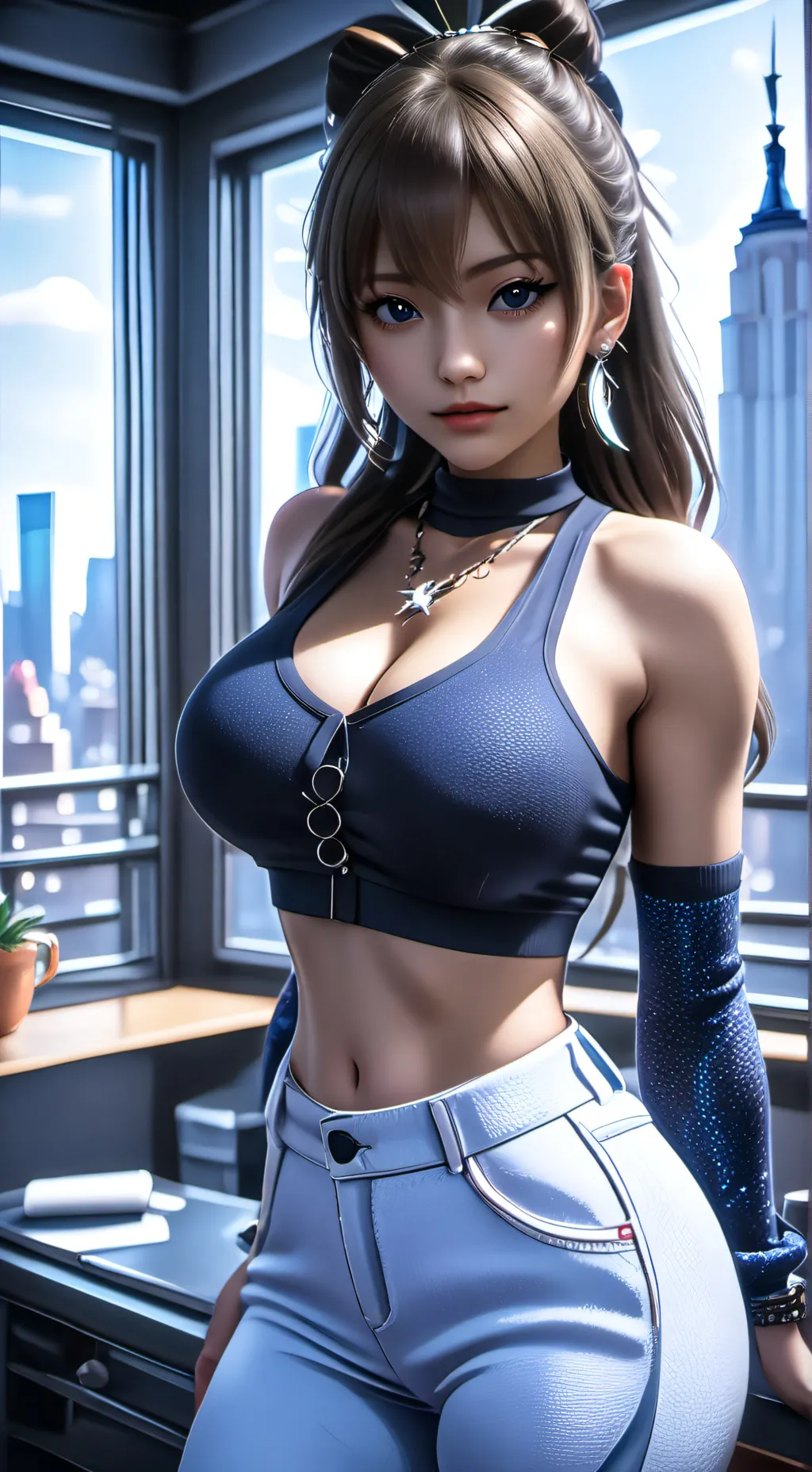 ai character: Julieta  background