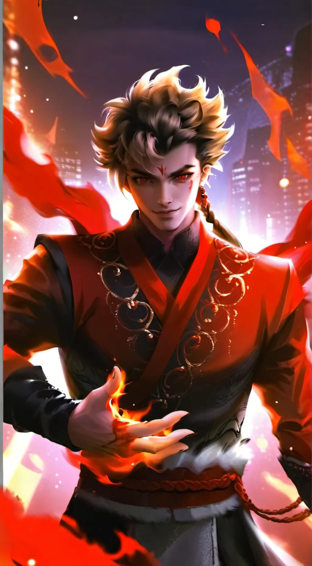 ai character: Yin background