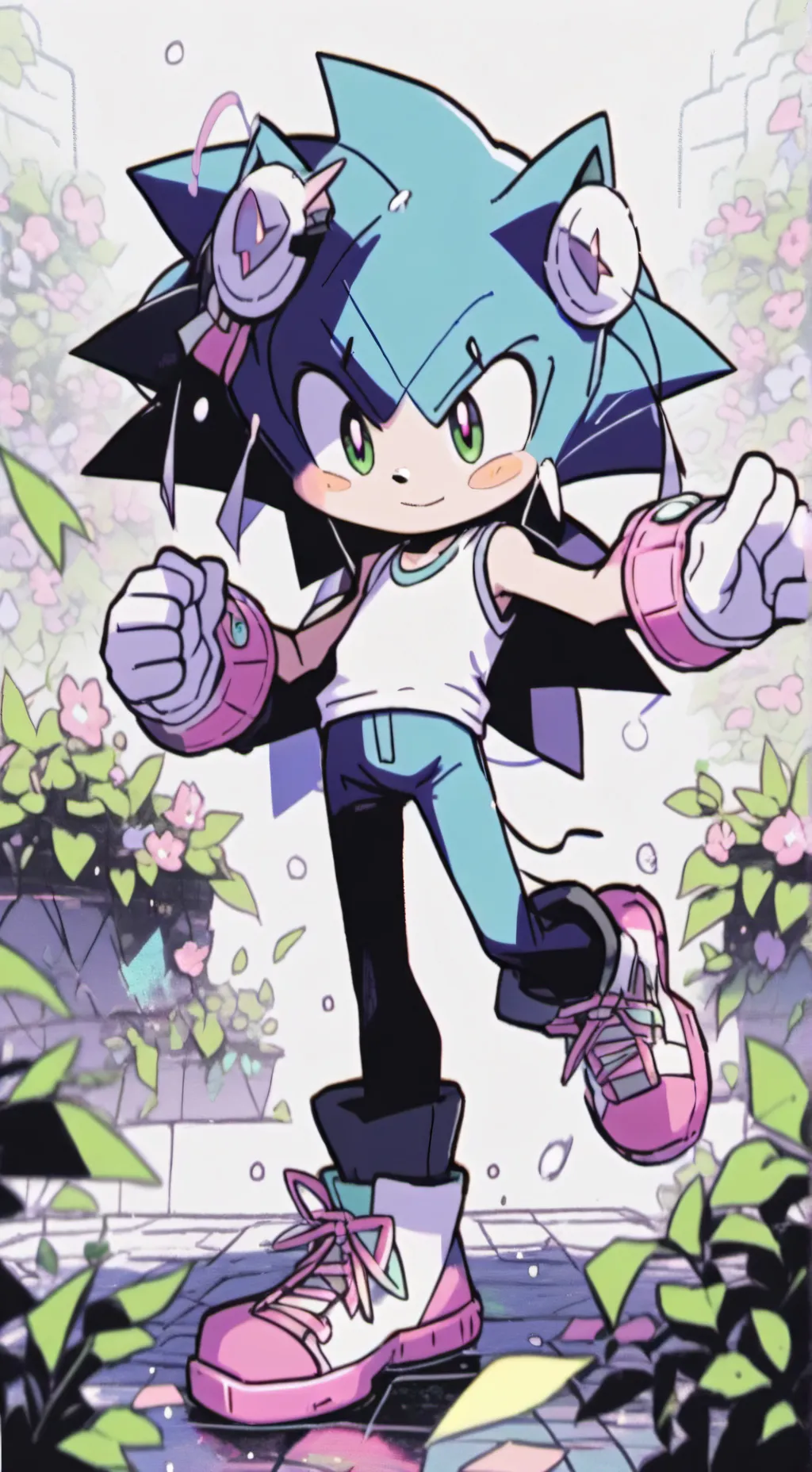 ai character: SonicVillains Reac background