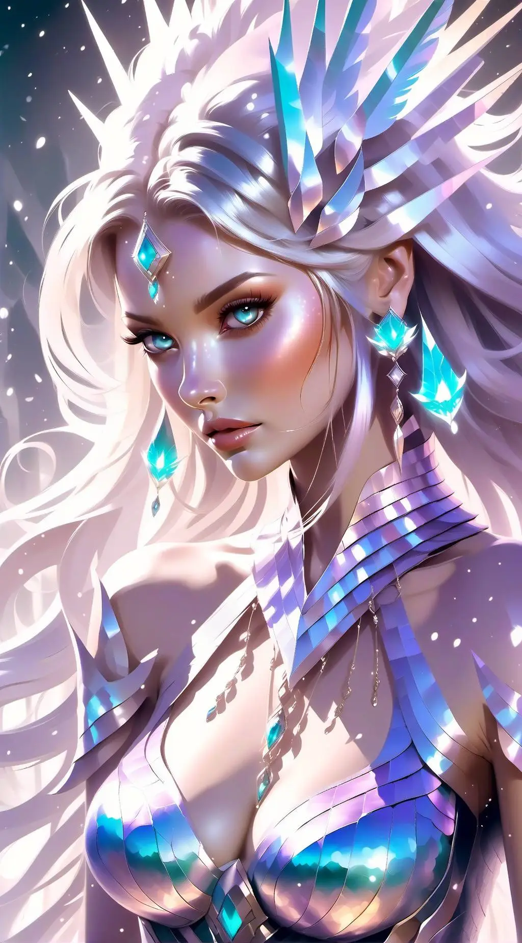 ai character: jewel background