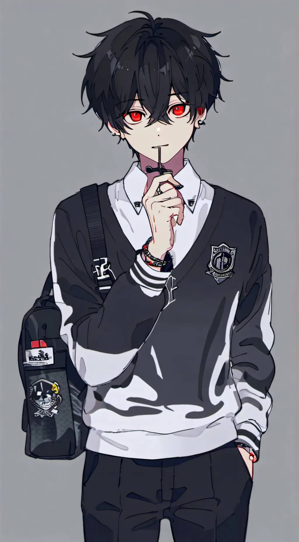 ai character: mha  background