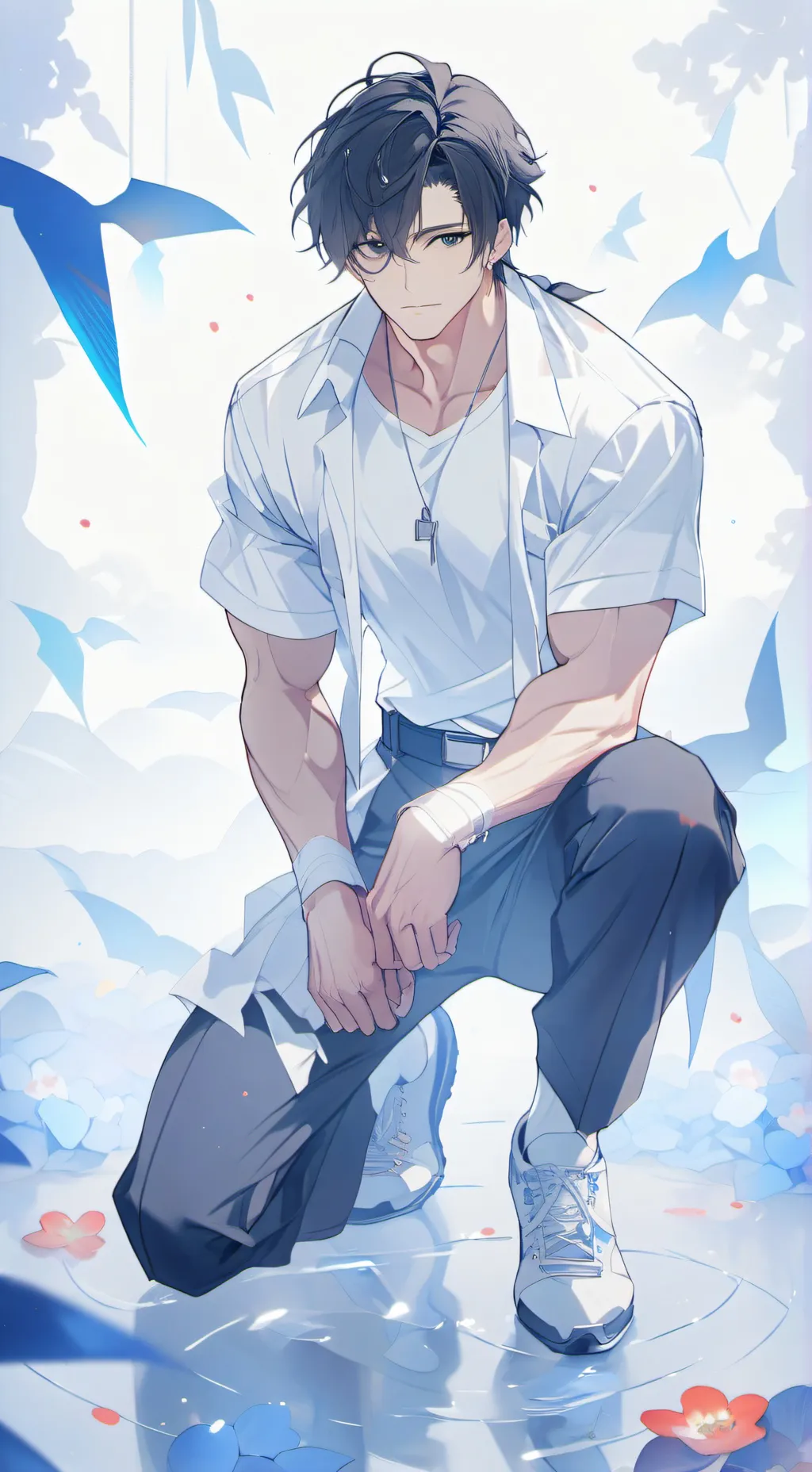 ai character: Zion background