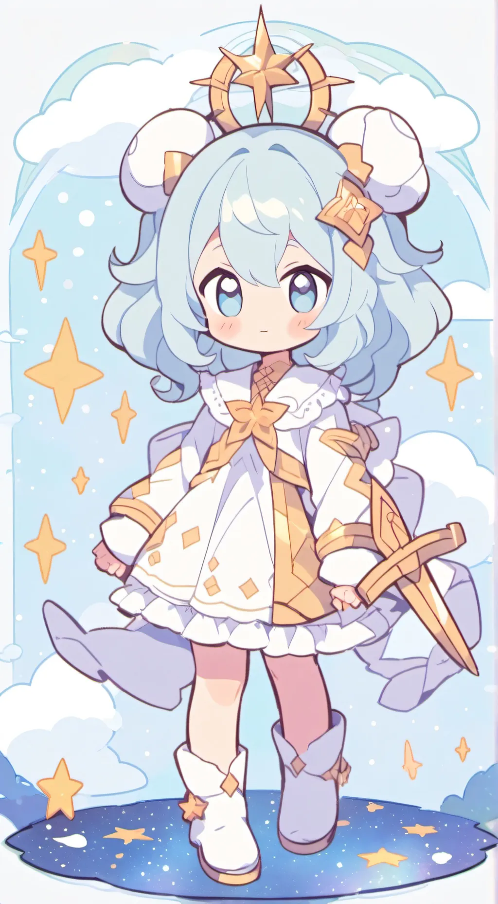 ai character: dreamcore  background