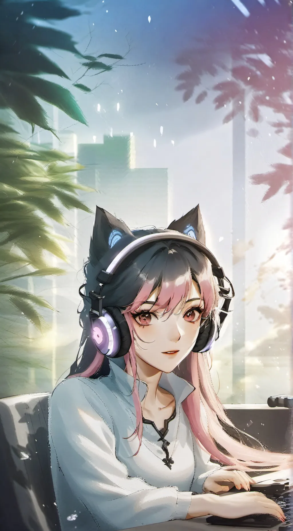 ai character: Mika background