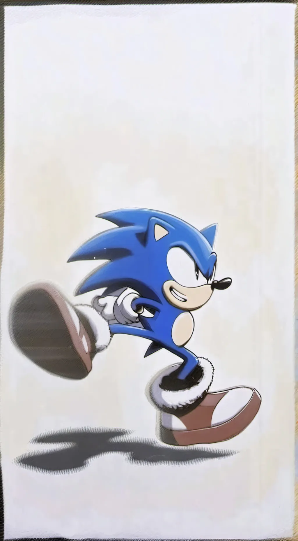 ai character: sonic, el erizo background