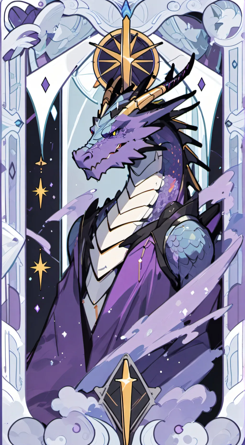 ai character: Durple~sprunki background