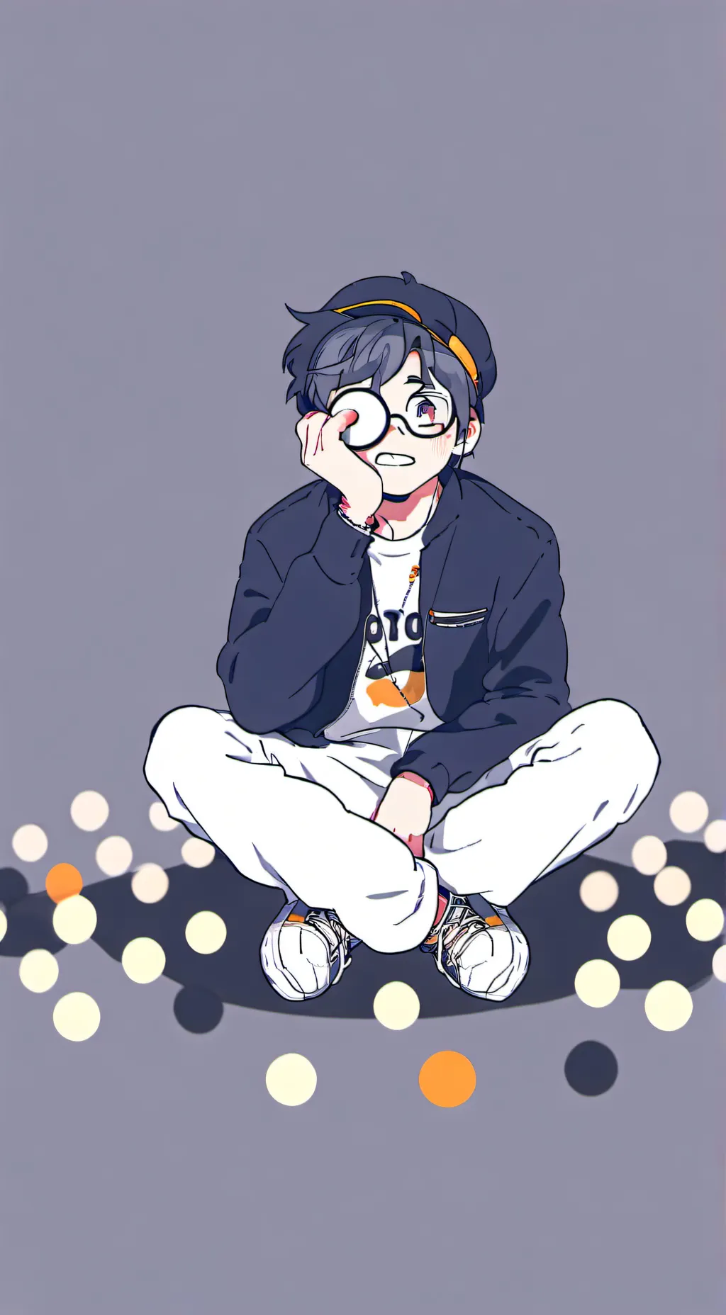 ai character: Gf pibby glitch ￼ background