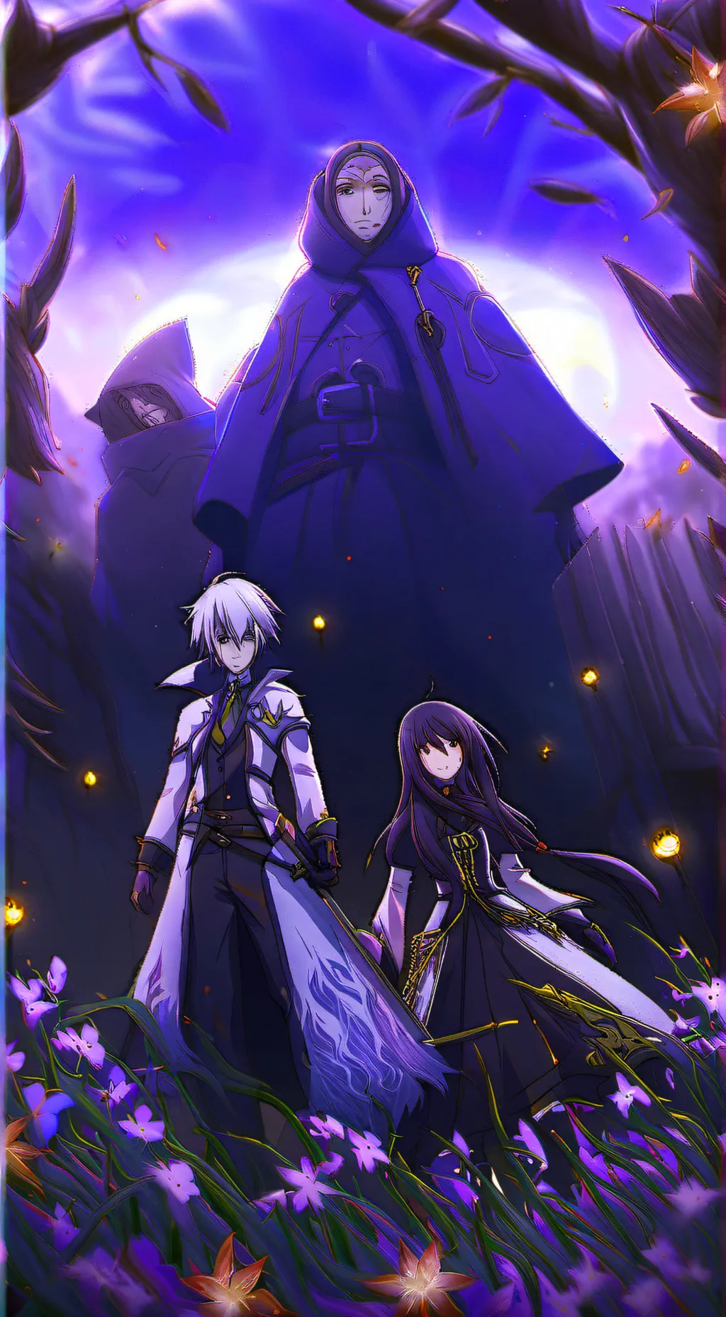 ai character: Shadow garden background