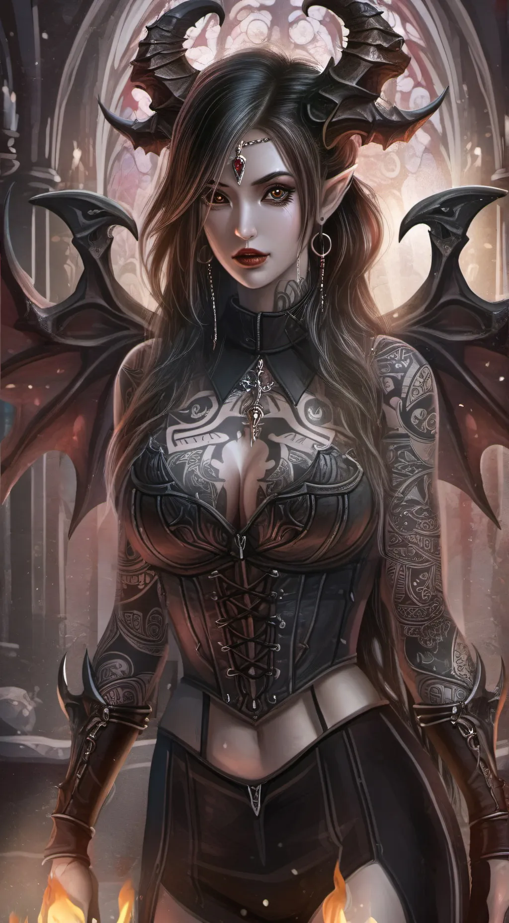 ai character: Seraphina background