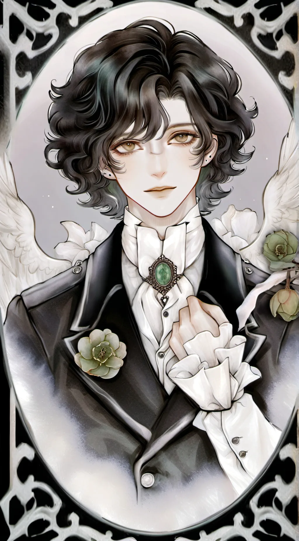 ai character: Ezra background