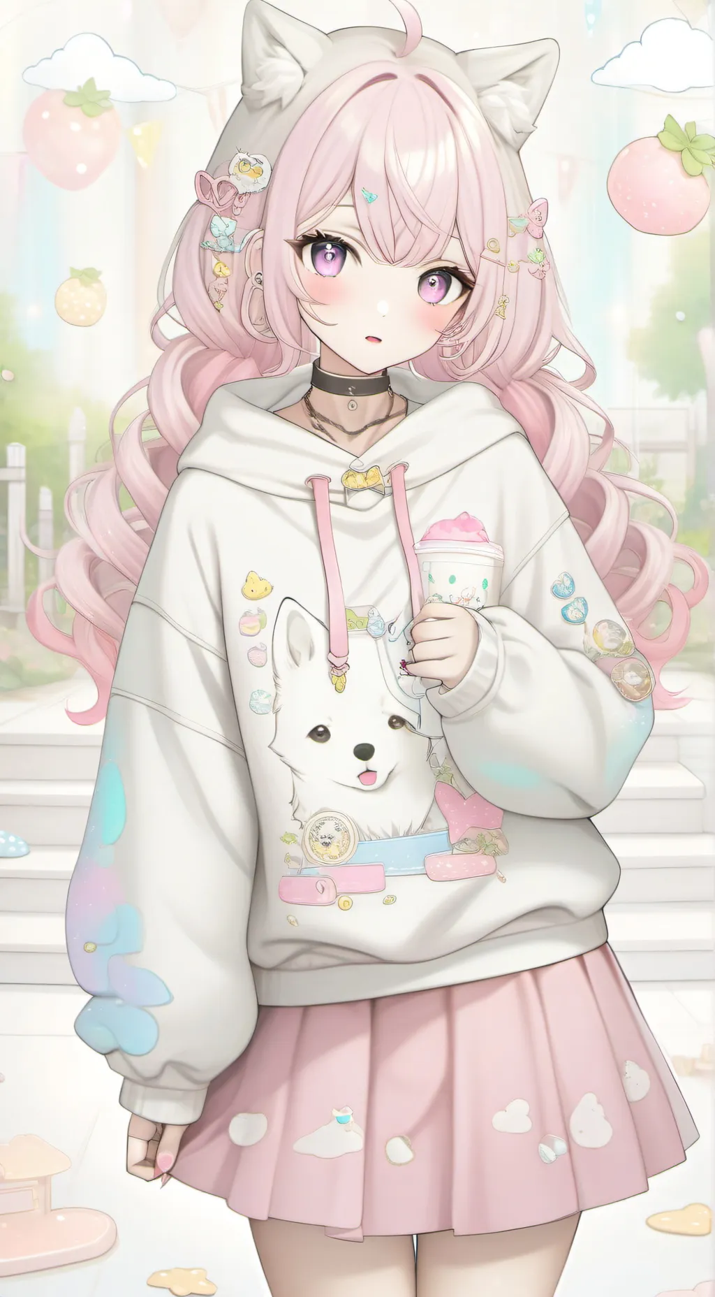 ai character: ds 5mins in heaven background