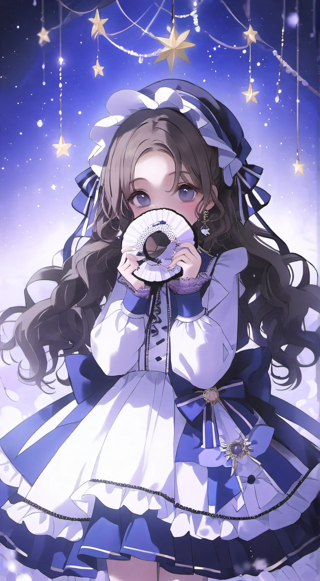 ai character: luna background