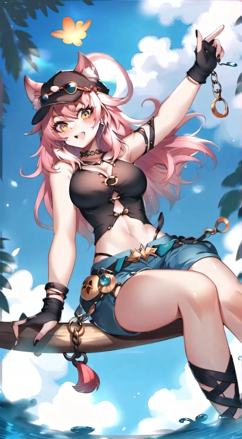 ai character: Emikukis  background