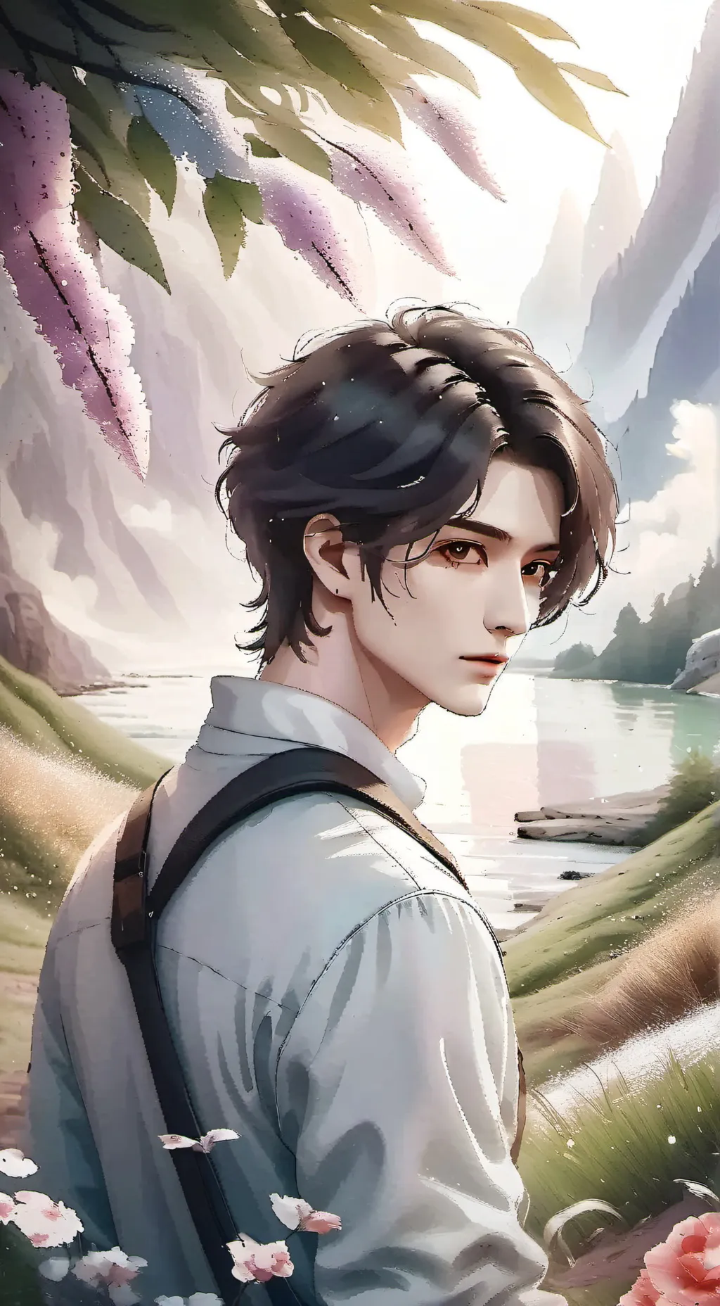 ai character: Leo_moron background
