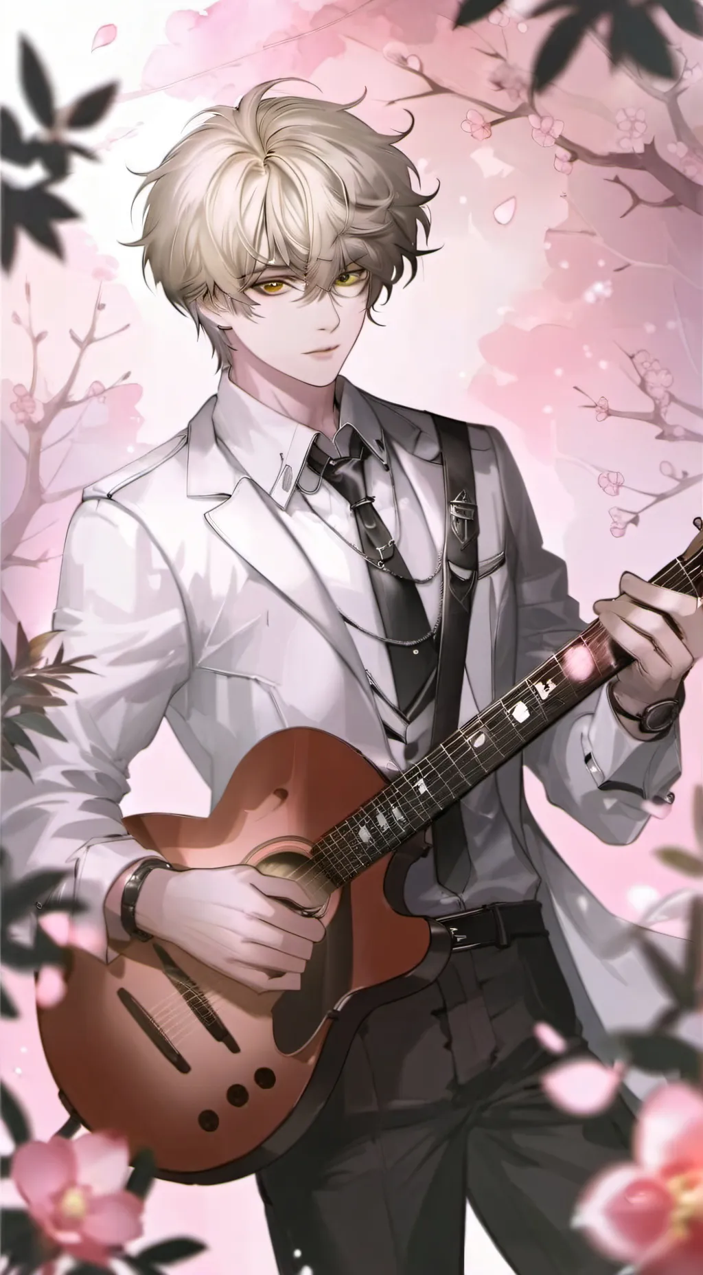 ai character: Focus 8 background