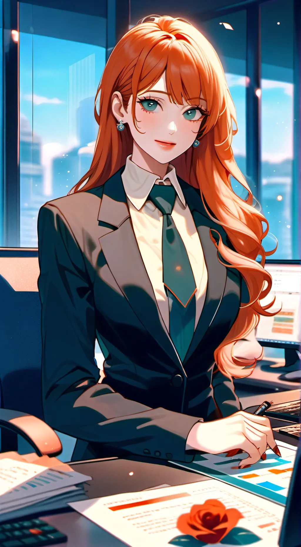 ai character: Ava background