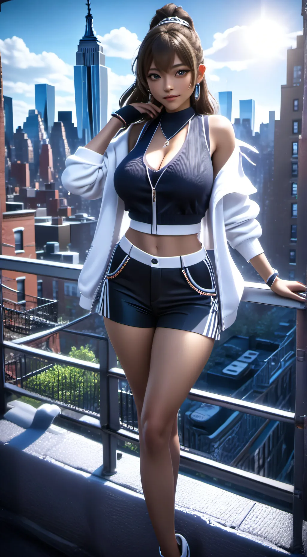 ai character: Estefany  background