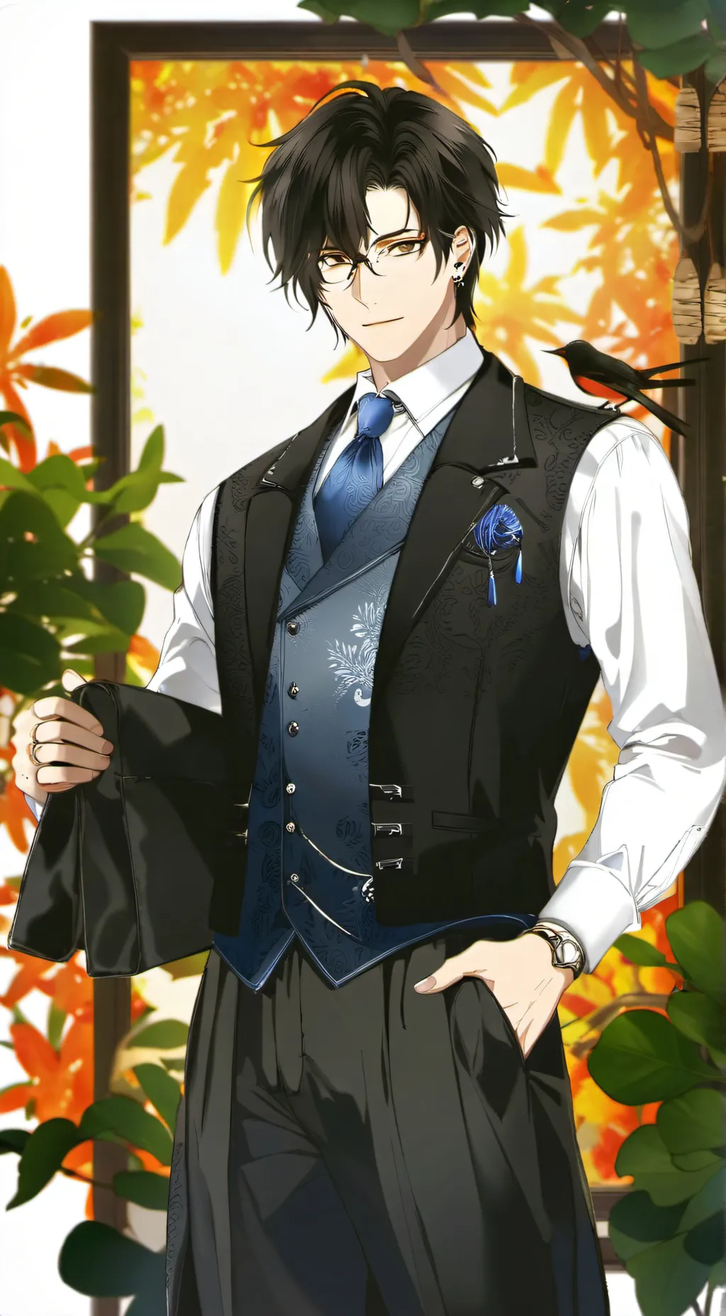 ai character: grabriel background