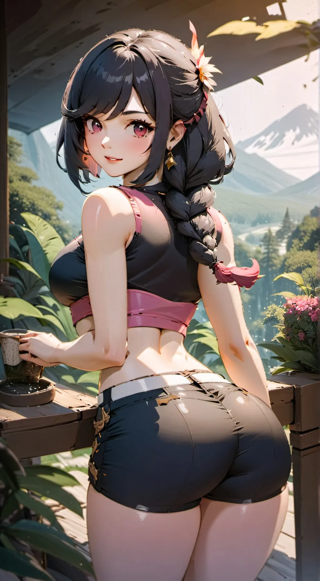 ai character: Miraia background