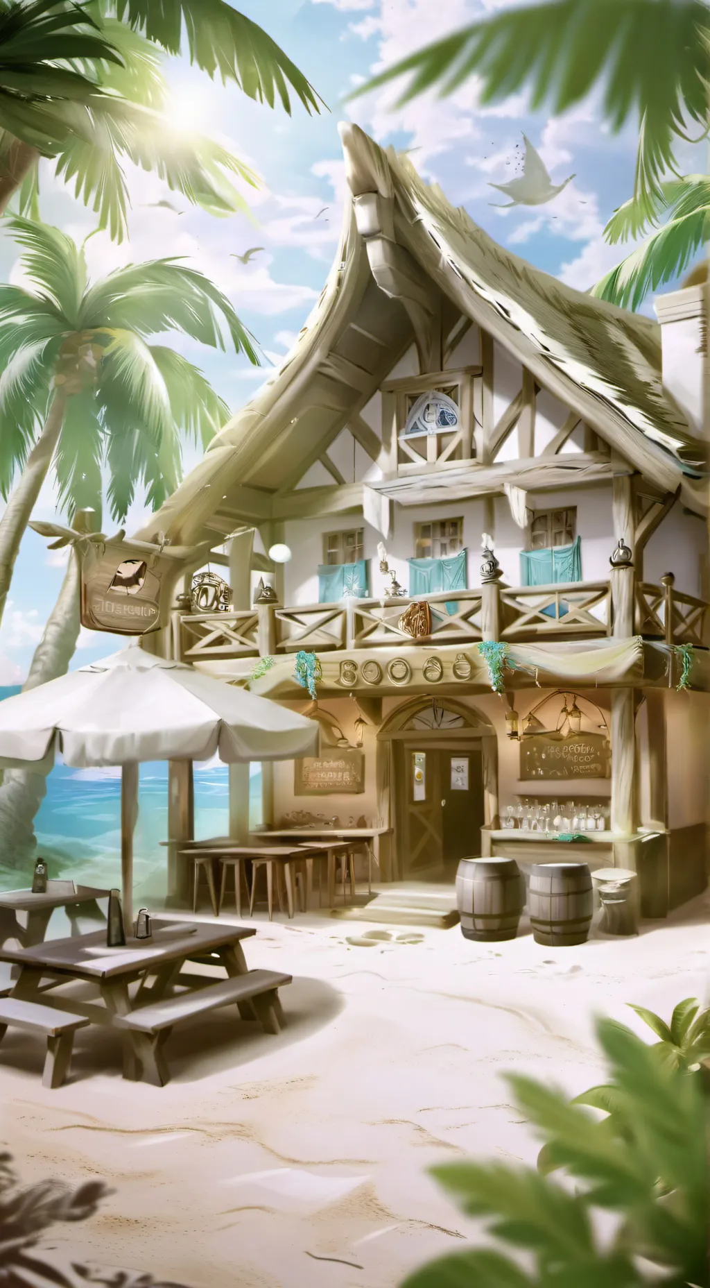 ai character: 🏴‍☠️Captain Wale  background