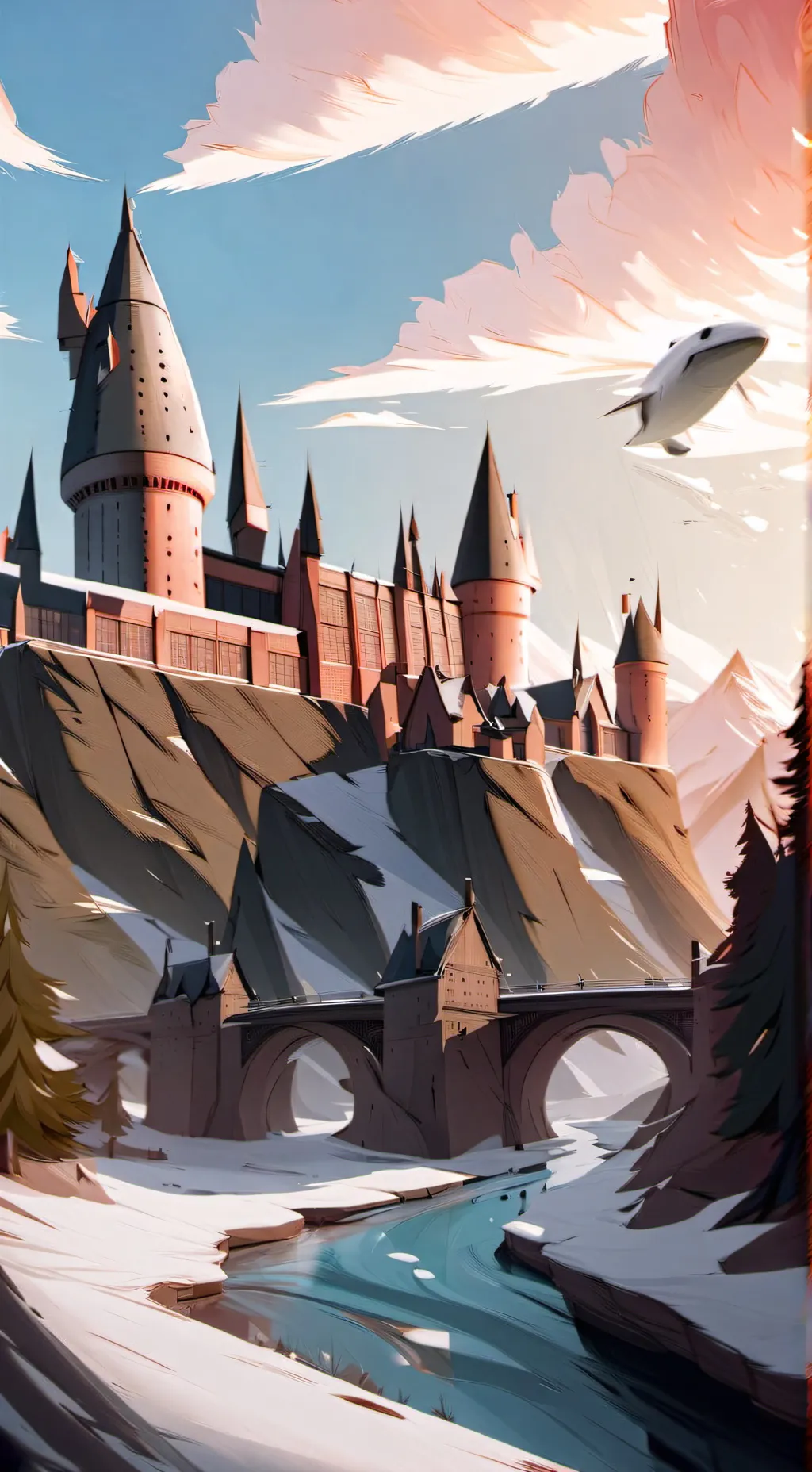 ai character: Hogwarts🐍 background