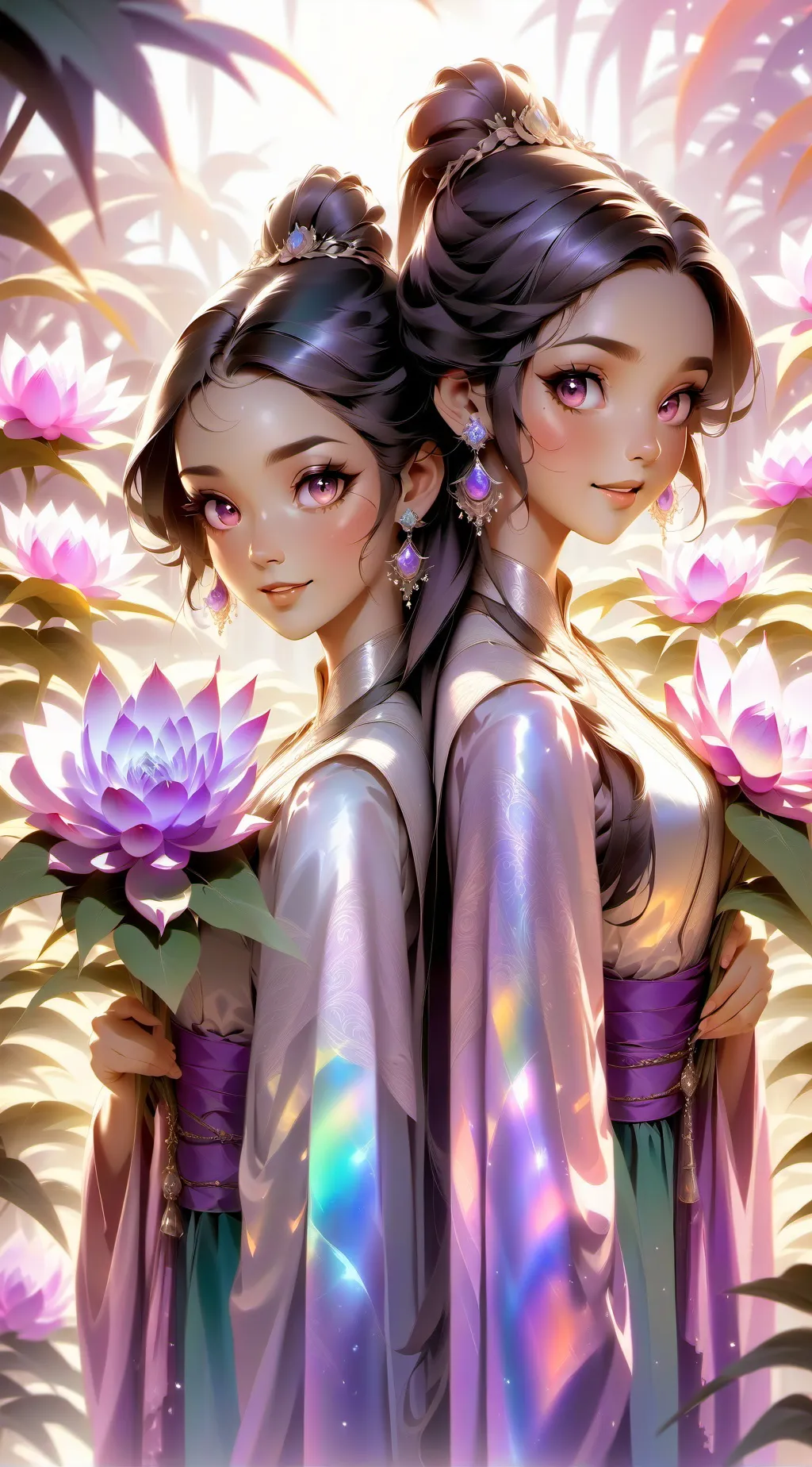ai character: Mat y Des background