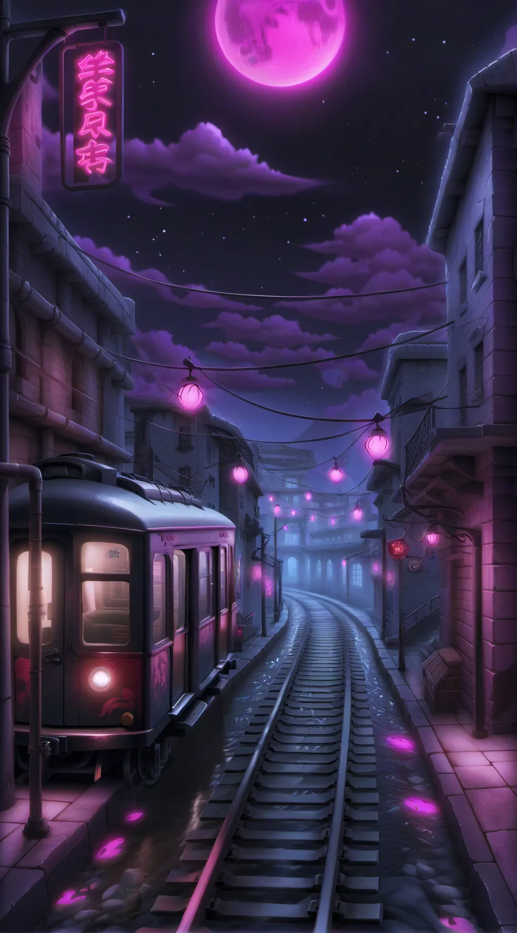ai character: Subways Surfers  background