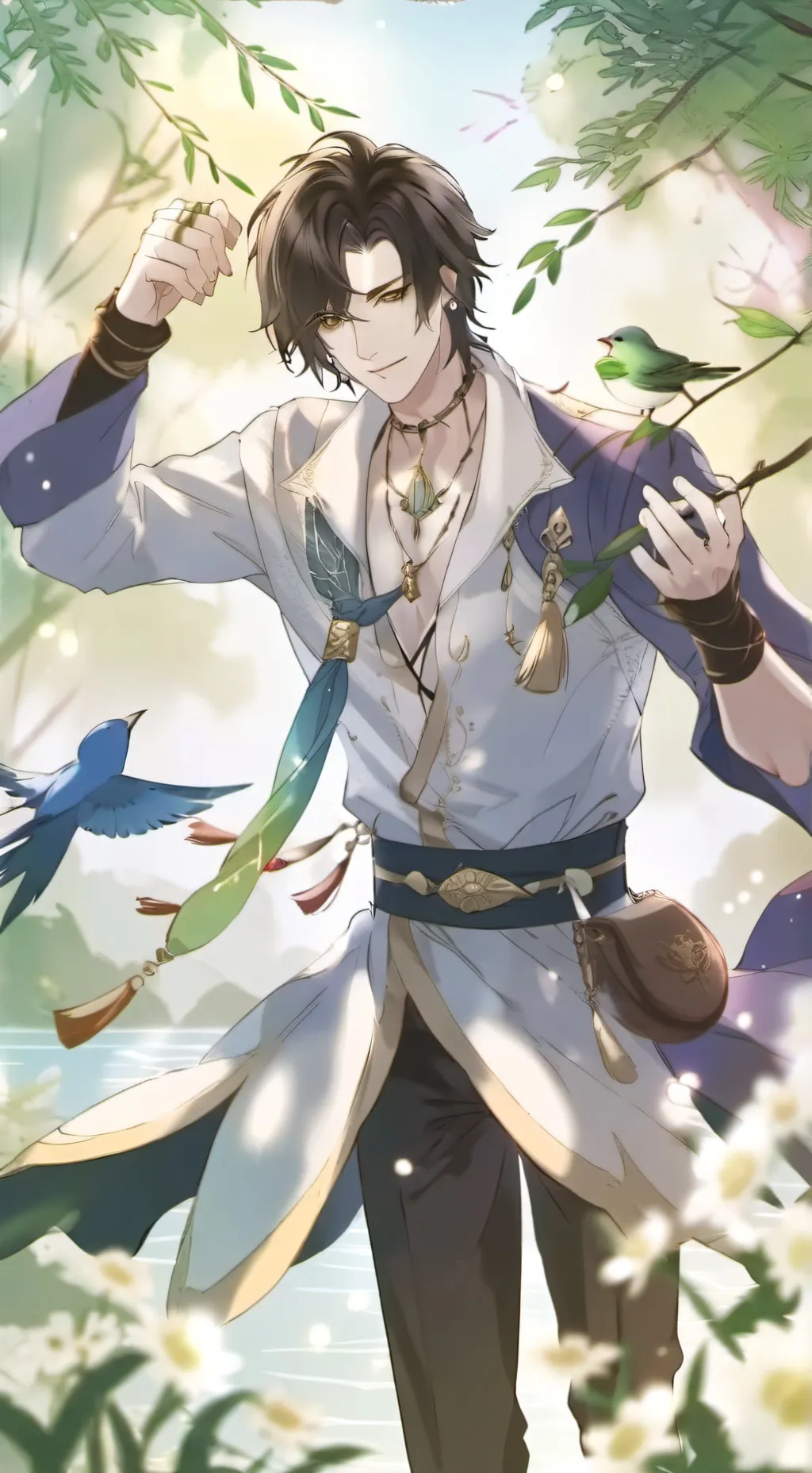 ai character: Danial background