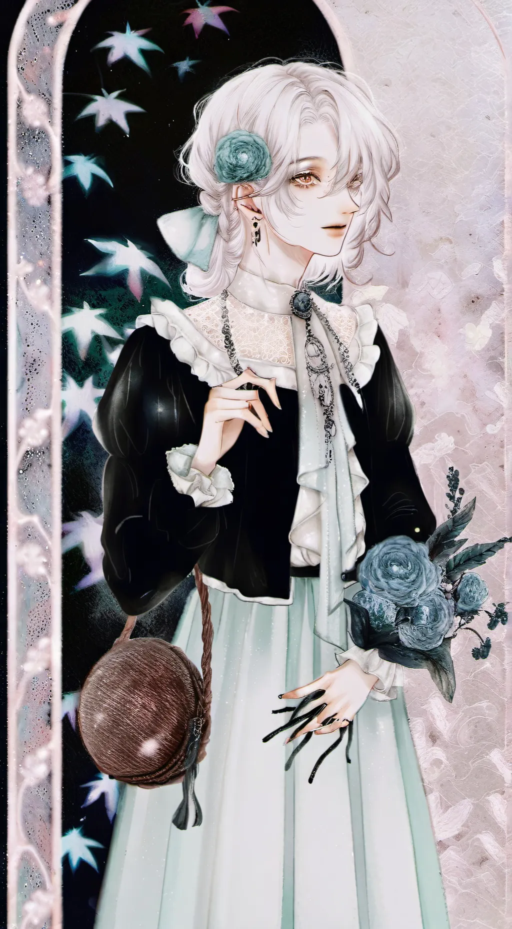 ai character: Happy hare  background