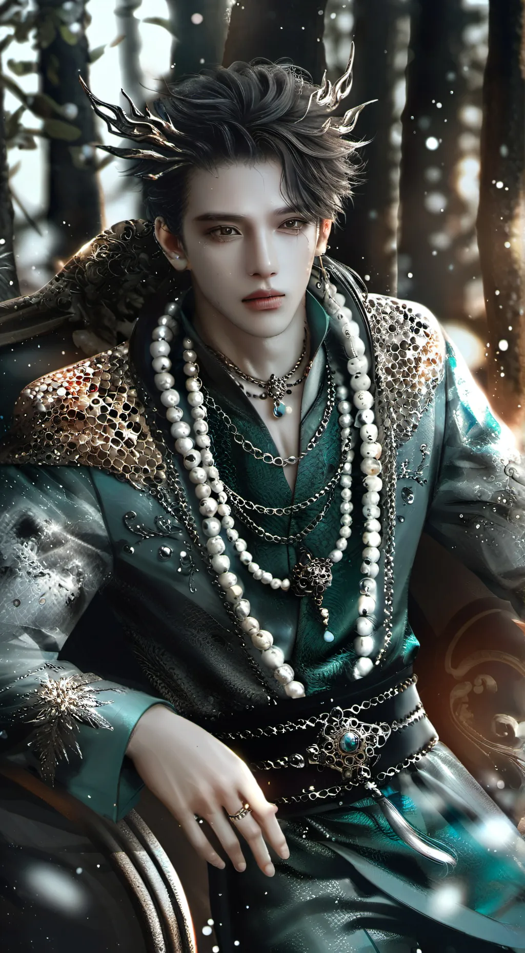 ai character: 付凌寻 background