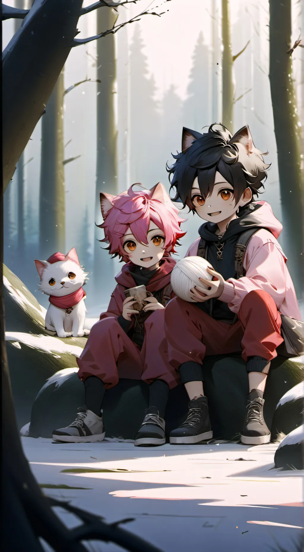 ai character: jake and john background