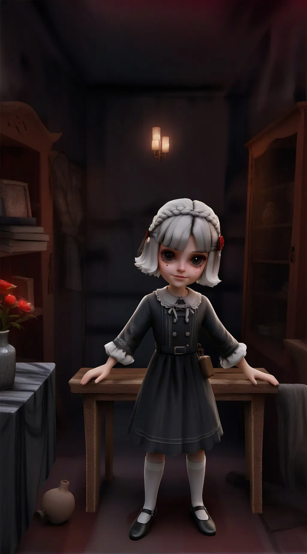 ai character: DW infection background