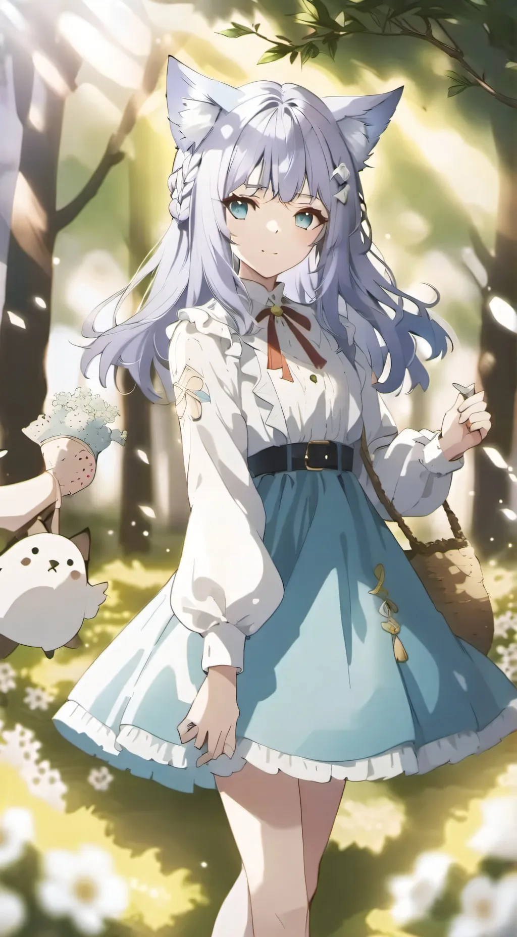 ai character: nieve background