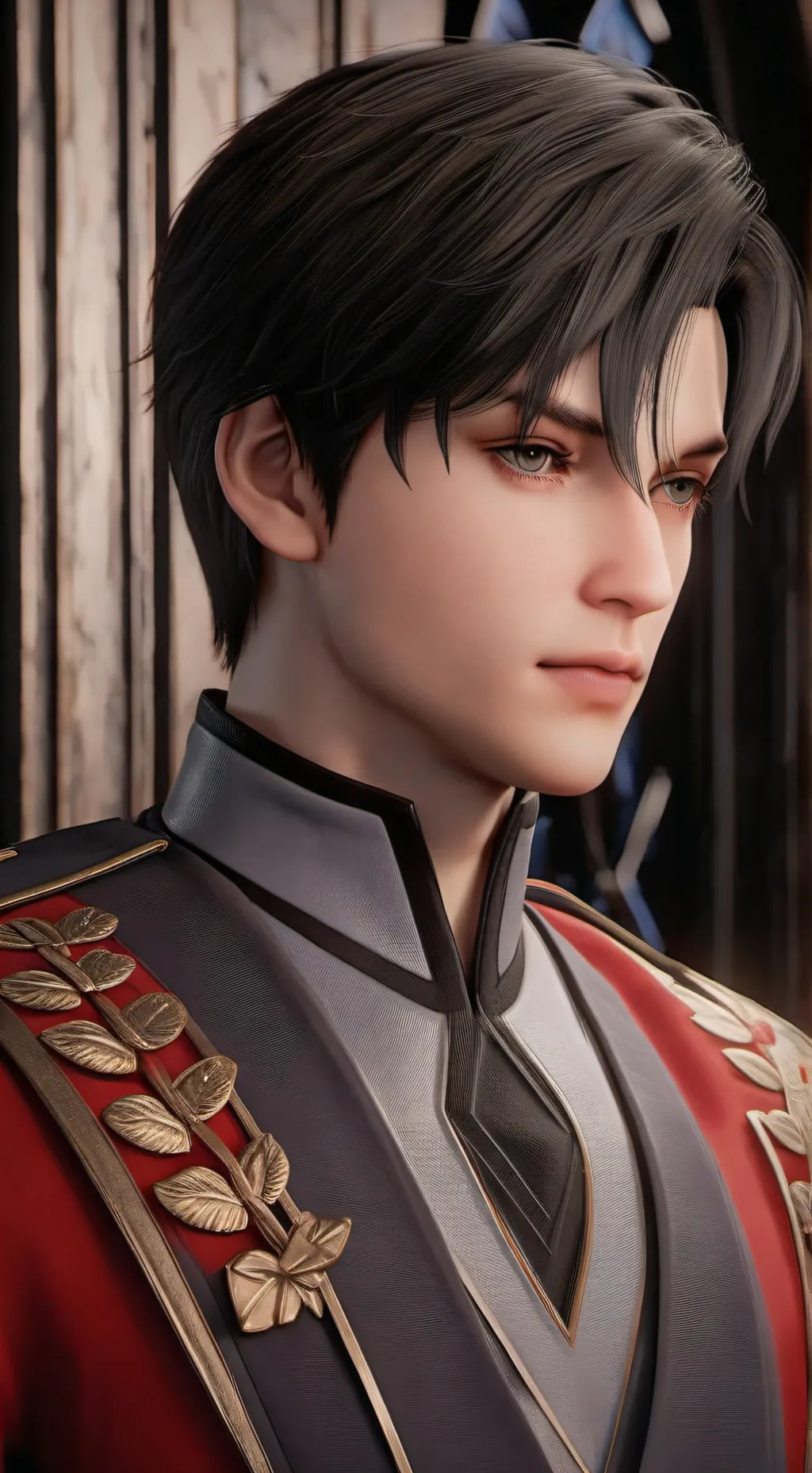 ai character: prince Ash background