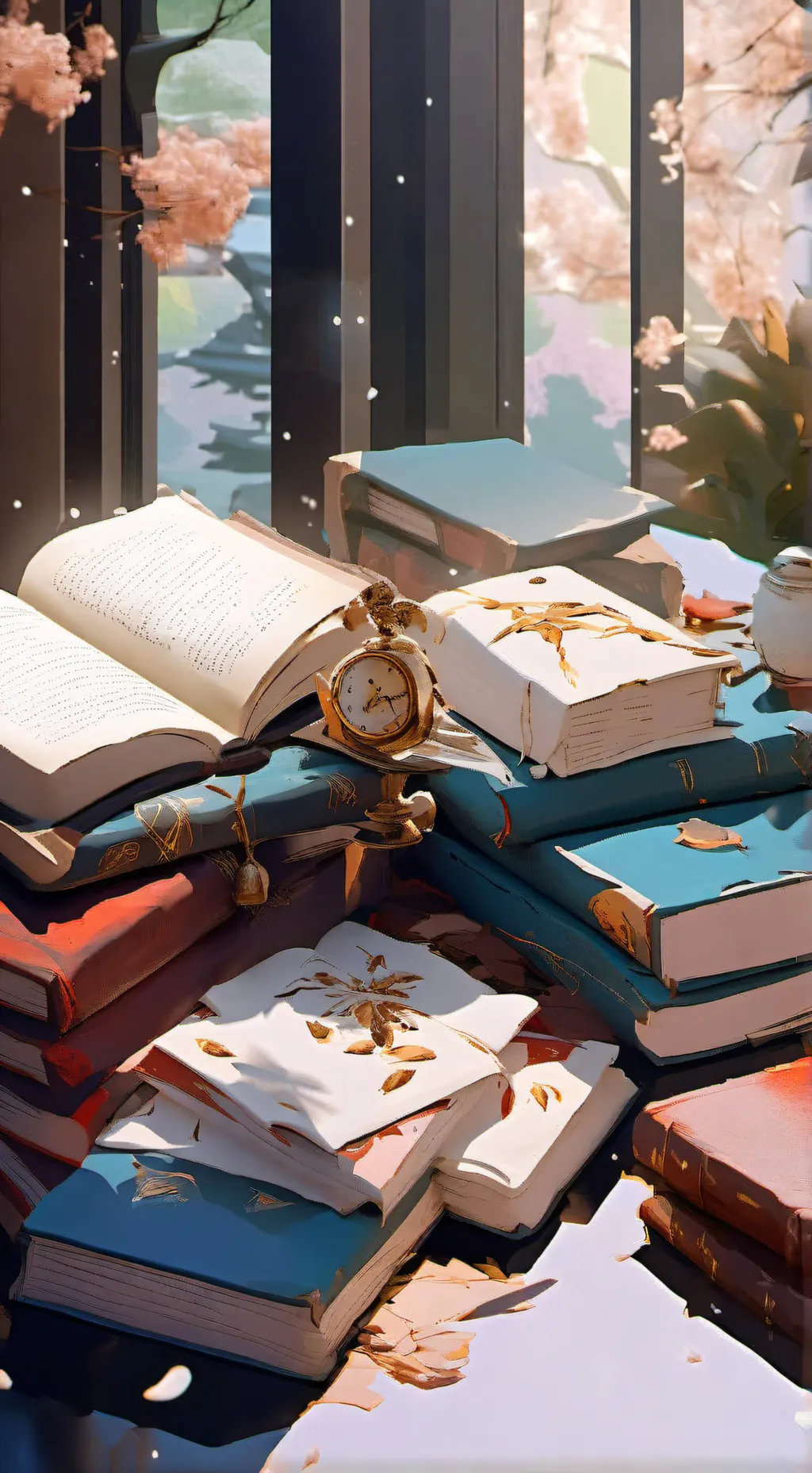 ai character: Holiday background