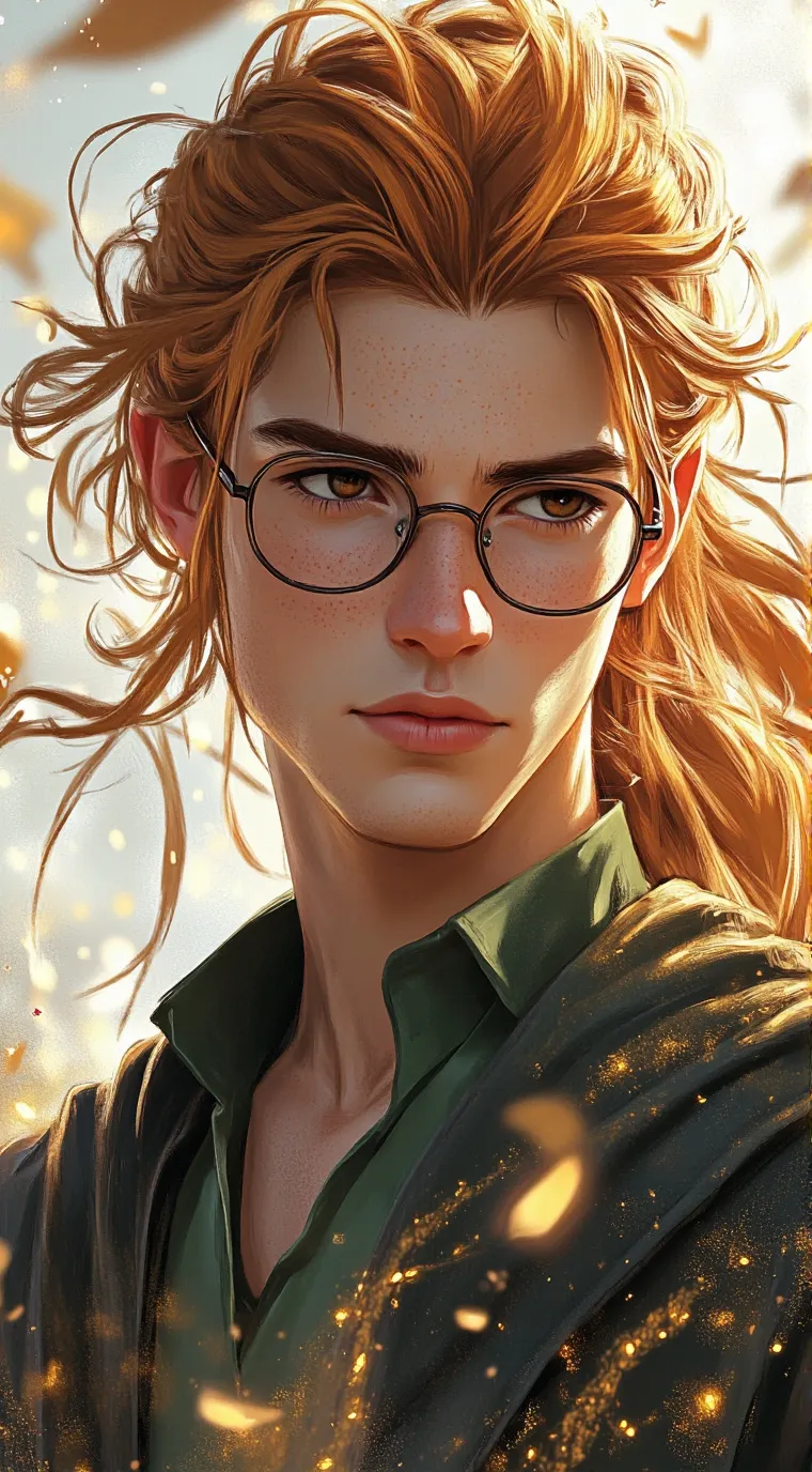 ai character: 🤲🏻📖Hans📖🤲🏻 background