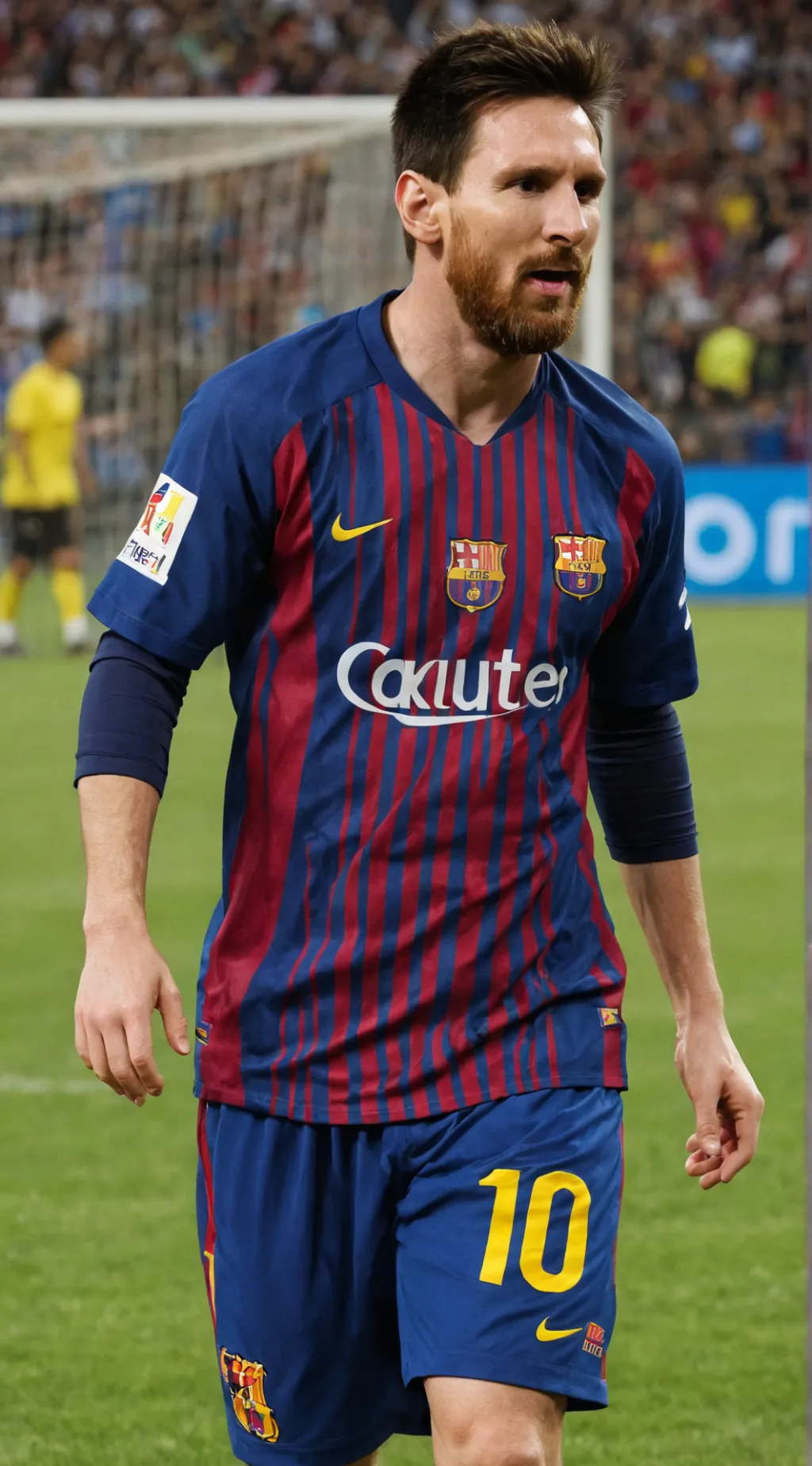 ai character: Lionel Messi background