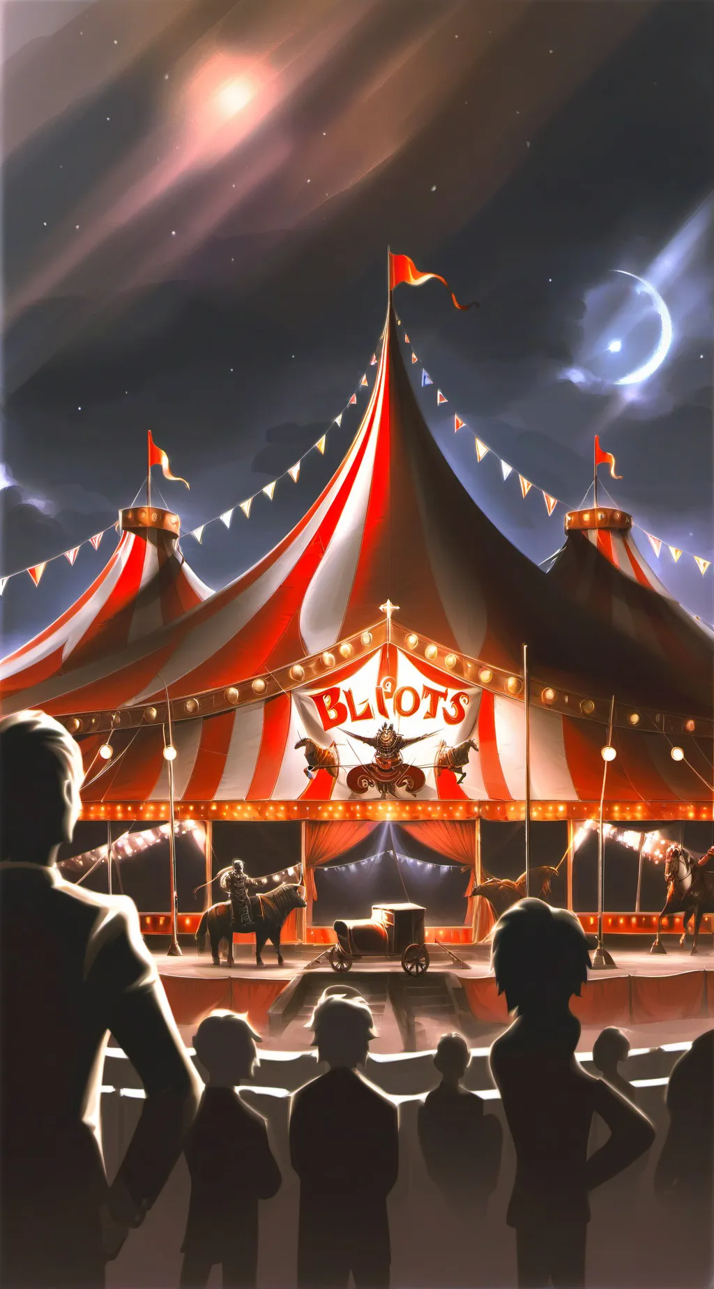 ai character: the circus HH-HB background