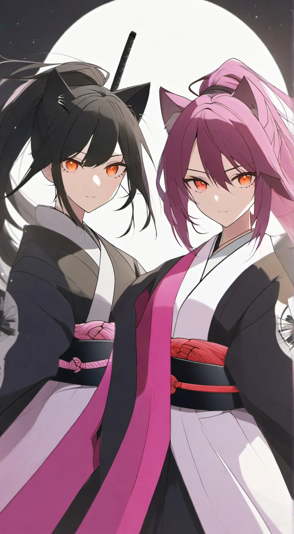 ai character: Azure and Ava background