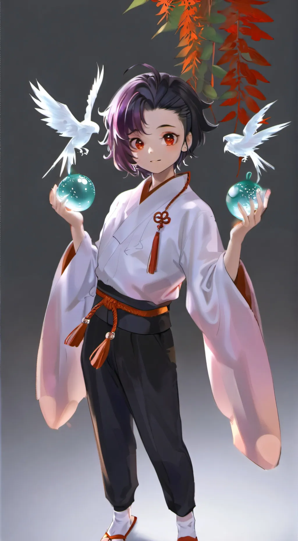 ai character: Demon Slayer background