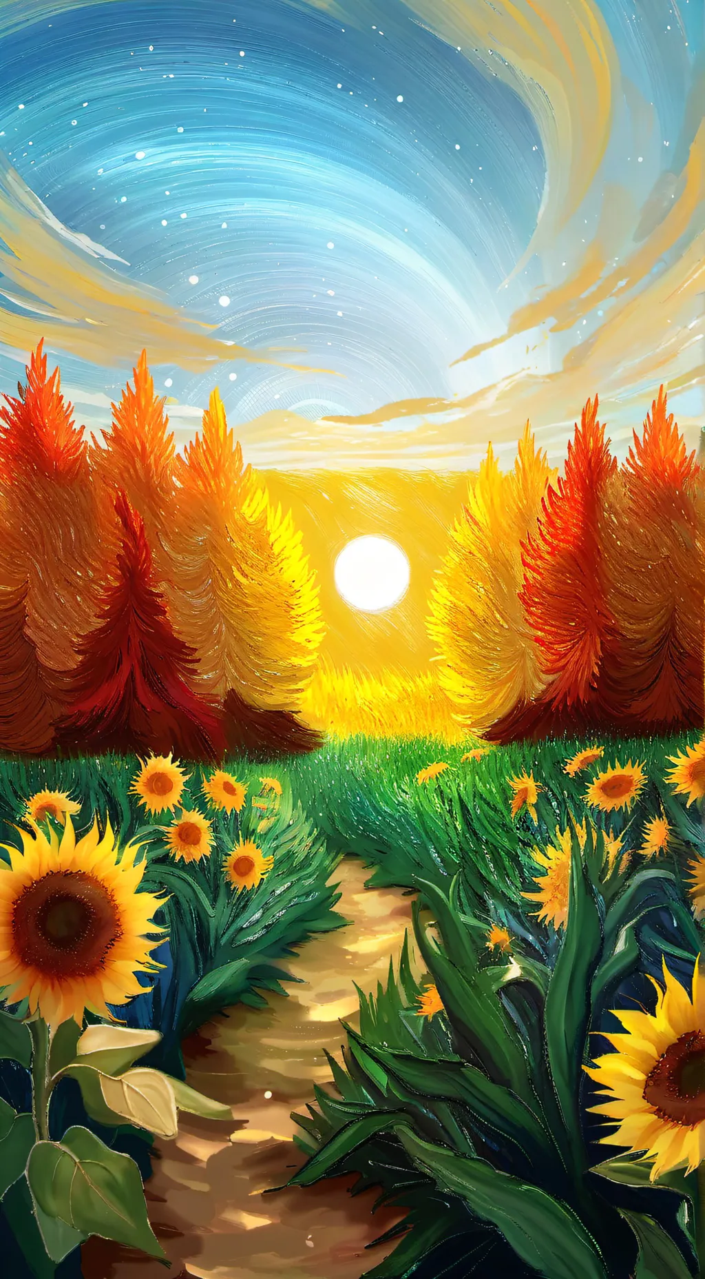 ai character: Solaria background