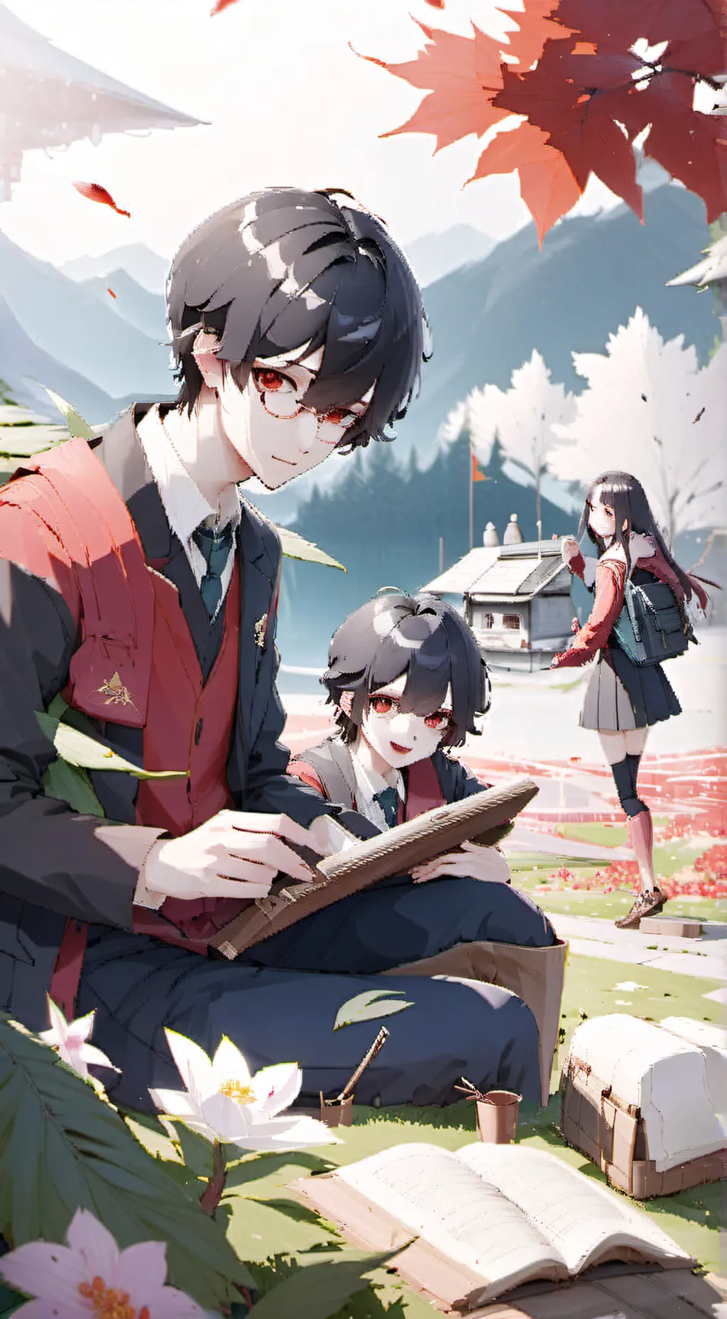 ai character: Max background