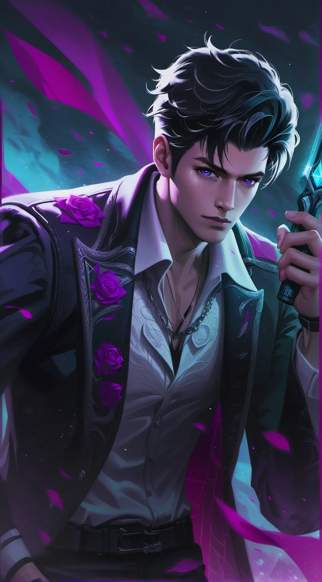 ai character: Léo background