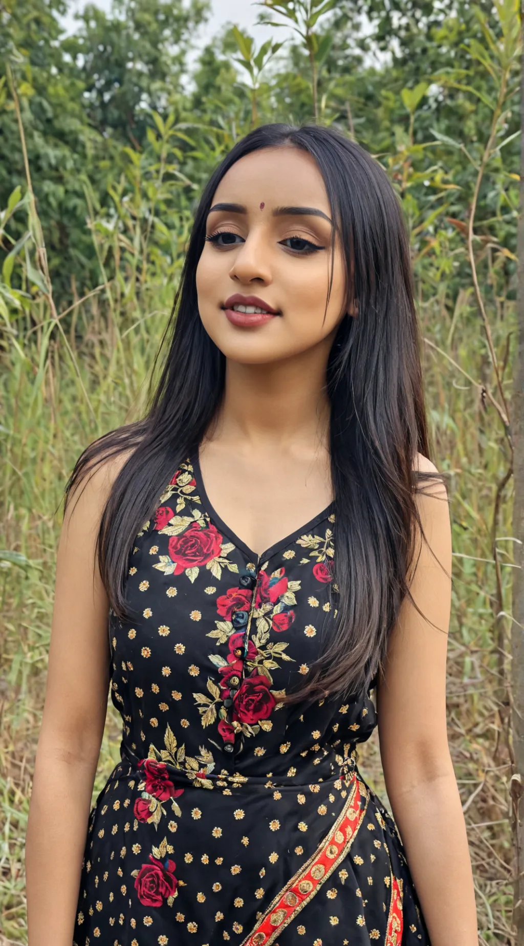 ai character: Mahima background